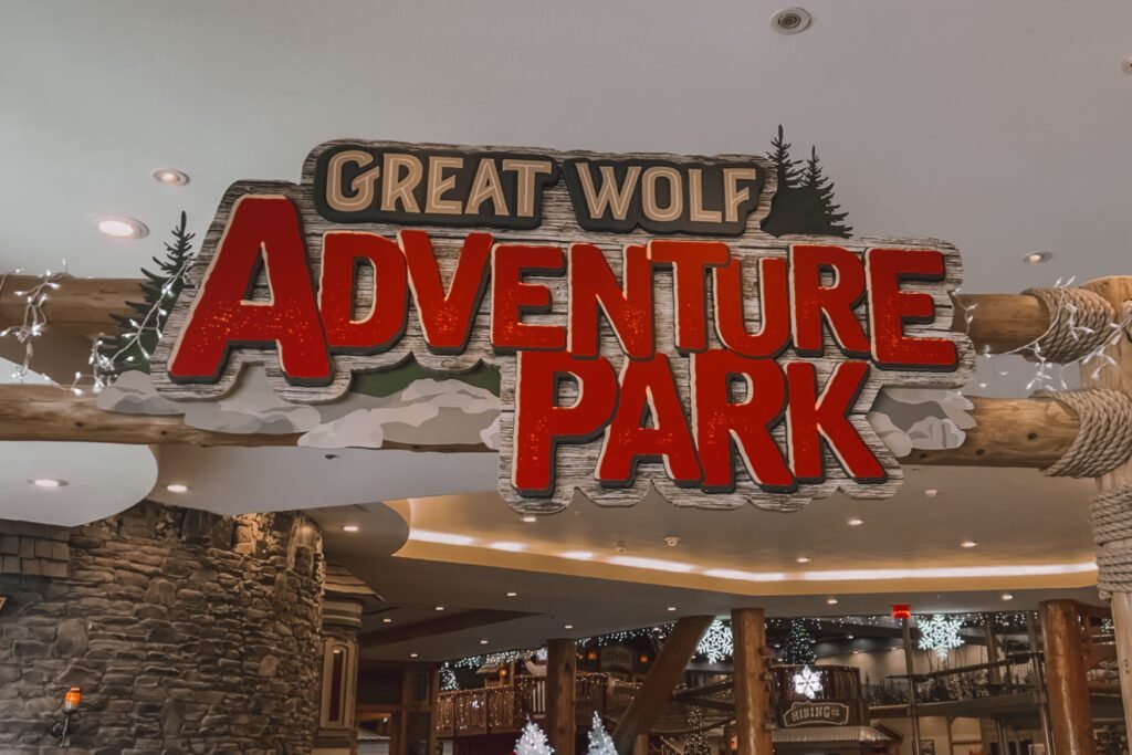 Adventure Park entrance at Great Wolf Lodge in Colorado Springs, CO.