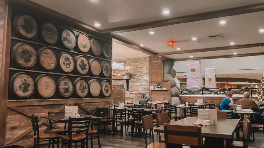 The Barnwood restaurant at Great Wolf Lodge in Colorado Springs, CO.