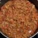 A delicious pot of keto chili with no beans.
