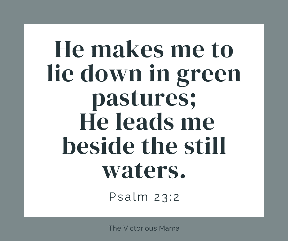 Scriptures to bring peace to mamas.