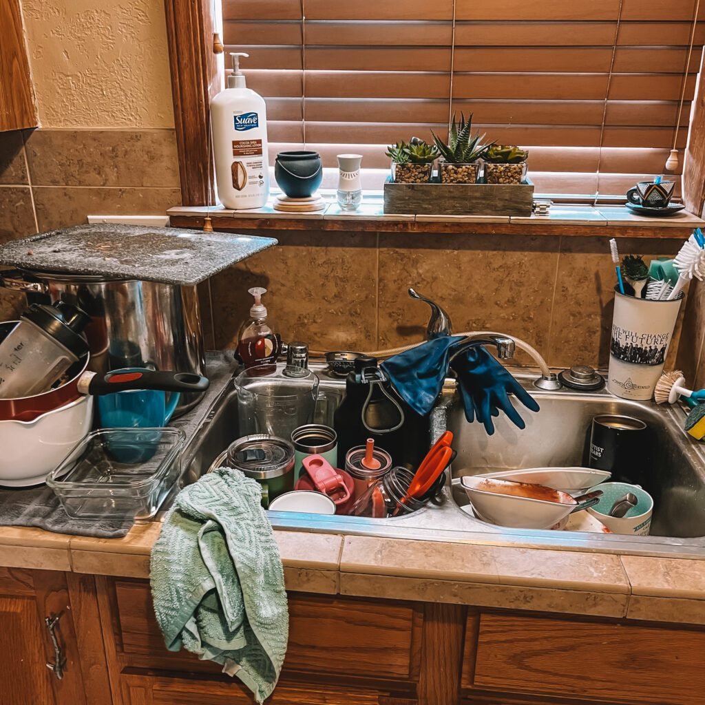 Encouragement for mamas feeling buried in the mess.