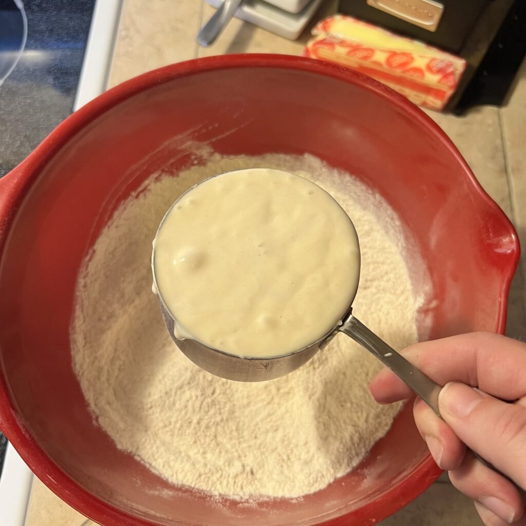 Sourdough discard for sourdough pancakes