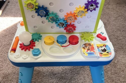 The Baby Einstein Curiosity Table for toddlers.