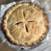 Yummy sweet cherry pie made with a delicious and flaky sourdough pie crust.