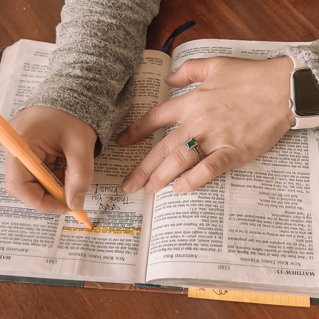 God's word reduces stress and is essential for victory in motherhood